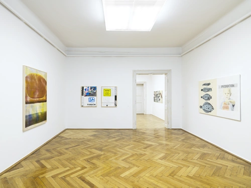 David Kucler, Testing Results. Installation view, MGLC Tivoli Mansion, Ljubljana, 2023.