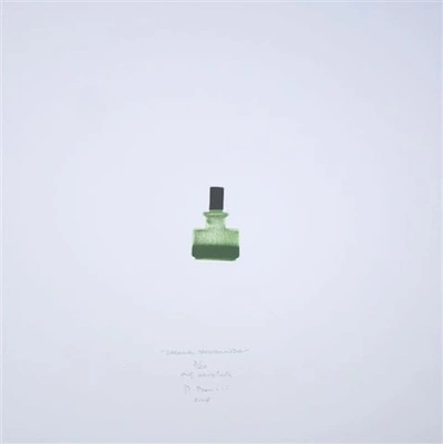 Zelena steklenička