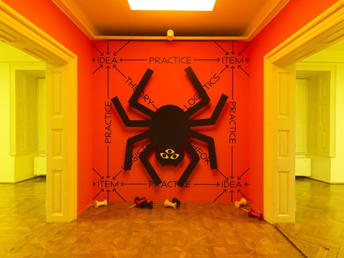 Honza Zamojski, Middleman, 2023, installation view.