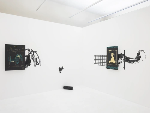 Helena Tahir, The Last Sector II. Installation view, MGLC Švicarija, 2025. Photo: Jaka Babnik. MGLC Archive.