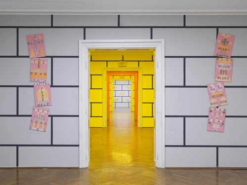 Honza Zamojski, Middleman, 2023, installation view.