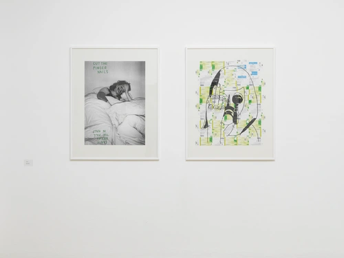 Sonja Vulpes, Limbo. Postavitev razstave, MGLC Grad Tivoli, 2021.