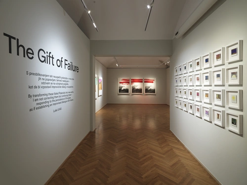 Luka Uršič, The Gift of Failure. Installation view, Grad Tivoli, 2026.