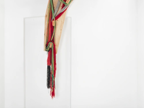 Antonio Pichillá, The Offering. Installation view, MGLC Švicarija, Ljubljana, 2024/2025.
