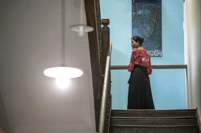 The Grand Prize recipient of the 35th Ljubljana Biennale of Graphic Arts on her residency at MGLC Švicarija