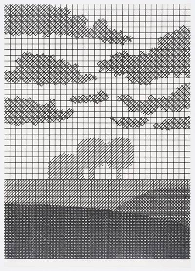 Drago Hrvacki, 103/C, screenprint, 1982.