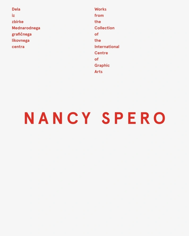 Nancy Spero, Dela iz zbirke Mednarodnega grafičnega likovnega centra