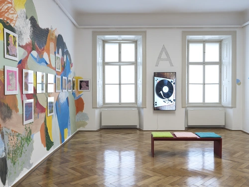 Sašo Vrabič, New Plate. Installation view, MGLC Grad Tivoli, 2026.