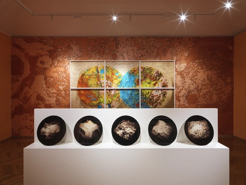 Tracy Naa Koshie Thompson, Svetovi znotraj svetov: Terra incognita. Postavitev razstave, Grad Tivoli, 2026.