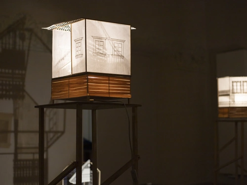 Janja Kosi, From ... to ... Installation view, MGLC Švicarija, Ljubljana, 2023.