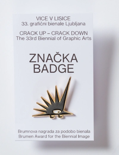 33. grafični bienale Ljubljana - značka