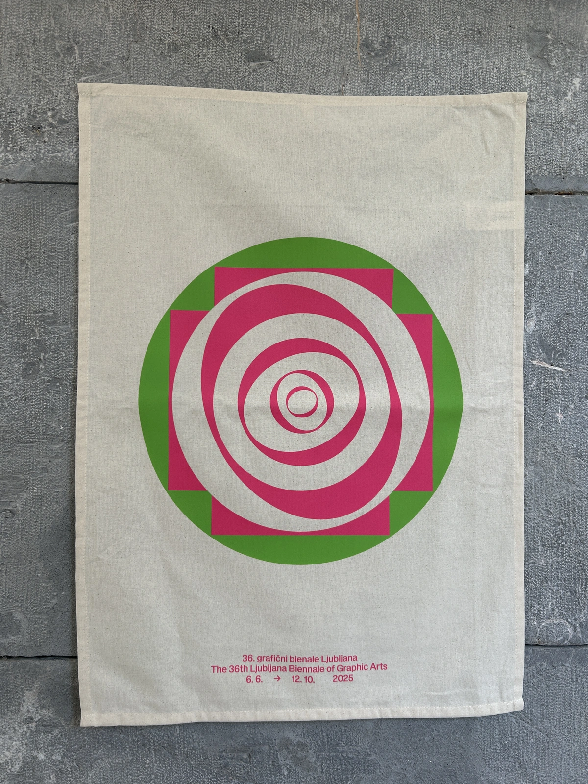 36. grafični bienale Ljubljana: Orakelj - krpa