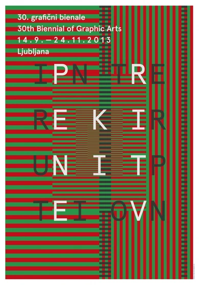 30. grafični bienale Ljubljana - plakat