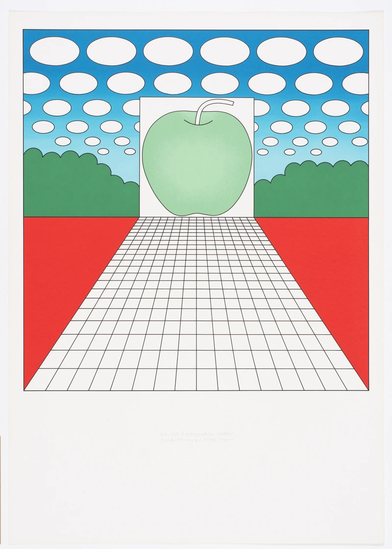 Drago Hrvacki, 0084/C, screenprint, 1976-1985.