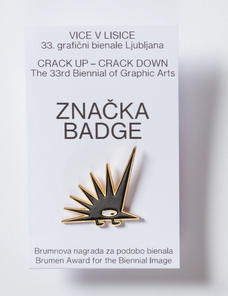 The 33rd Biennial of Graphic Arts - Badge