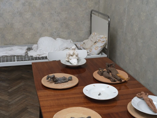 Punctum. Installation view, MGLC Švicarija, Ljubljana, 2024.
