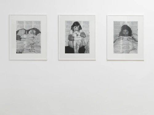 Sonja Vulpes, Limbo. Postavitev razstave, MGLC Grad Tivoli, 2021.