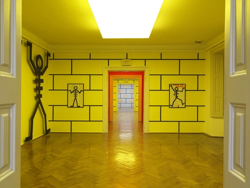 Honza Zamojski, Middleman, 2023, installation view.