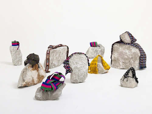 Antonio Pichillá, The Offering. Installation view, MGLC Švicarija, Ljubljana, 2024/2025.