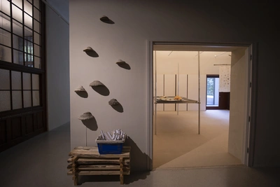 35th Ljubljana Biennale of Graphic Arts, From the void came gifts of the cosmos. Installation view, MGLC Švicarija, Ljubljana, 2023.