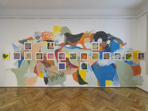Sašo Vrabič, New Plate. Installation view, MGLC Grad Tivoli, 2026.