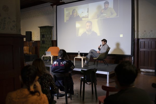 Mednarodna konferenca projekta Perennial Biennial, MGLC Švicarija. Foto: Urška Boljkovac. Arhiv MGLC.